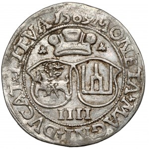 Sigismund II Augustus, Fourfold Vilnius 1569 - LI/LITVA - nice