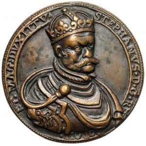 Medal 19th century, Stefan Batory - VINCULUM... - cast