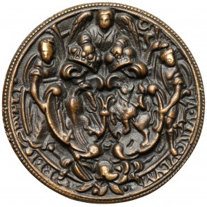 Medal 19th century, Stefan Batory - VINCULUM... - cast