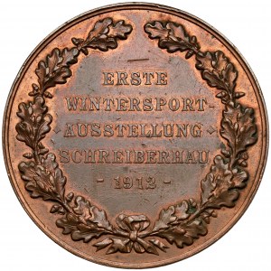 Szklarska Poreba (Schreiberhau), Medaille Erste Ausstellung des Wintersports 1912