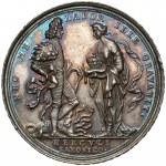 Augustus II the Strong, Coronation Medal 1697 - HERCVLI SAXONICO