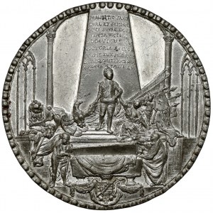 Courland, Maurice Saxon, posmrtná medaila 1750