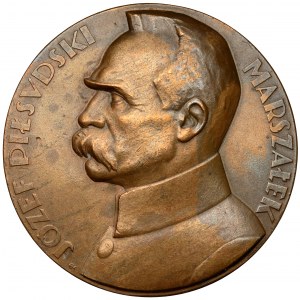 Jozef Pilsudski medal, 10th anniversary of the Polish-Bolshevik War 1930.