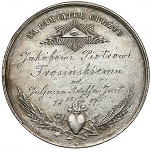 Pamětní medaile ke křtu - F. Witkowski