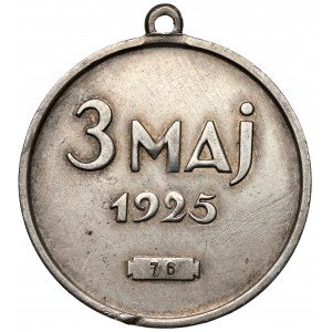 3. Mai-Medaille 1925 - LOW-Nummer #76