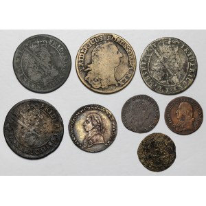 Fałszerstwa z epoki monet niemieckich, zestaw (8szt)