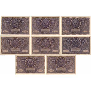 Set of 1,000 mkp 08.1919 - various series (8pcs)