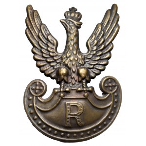 Eagle wz.1919 - Reservists - letter R on amazon shield