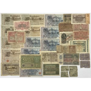Austria, Niemcy - zestaw banknotów MIX (30szt)