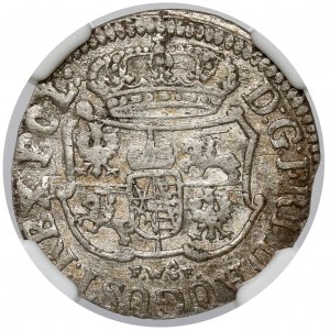 August III Sas, 1/24 thaler 1754 FWóF, Drážďany