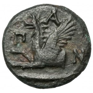 Řecko, Thrákie / Chersonés, Pantikapaion (345-310 př. n. l.) AE20