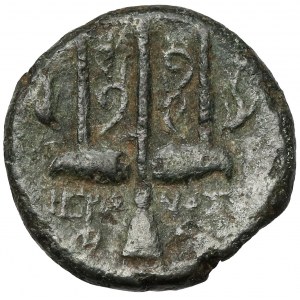 Grécko, Sicília, Syrakúzy, Hieron II (275-215 pred n. l.) Bronz