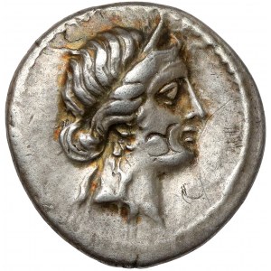 Republika, Julius Caesar (47-46 pred n. l.) Denár - krásny a vzácny!