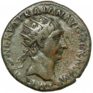Trajan (98-117 n. Chr.) Dupondius
