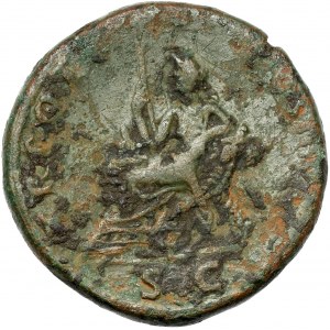 Traian (98-117 AD) AE Dupondius