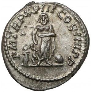 Caracalla (198-217 n. Chr.) Denar - Aesculapius