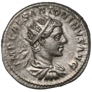 Elagabalus (218-222 AD) AR Antoninian