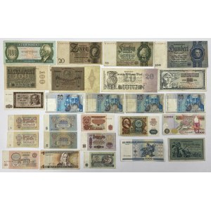 Europa, zestaw banknotów MIX (26szt)