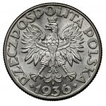 2 złote 1936 Żaglowiec i 1 złoty 1988, zestaw (2szt)