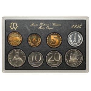 1988 vintage set - zrcadlová známka
