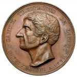 Medal Samuel Teofil Linde 1842 (Majnert) - rzadki