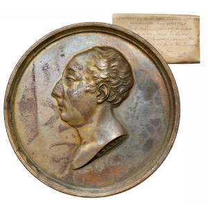 Medaille, Adam Czartoryski 1824