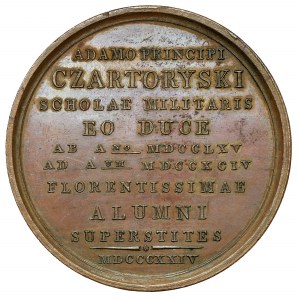 Medaille, Adam Czartoryski 1824
