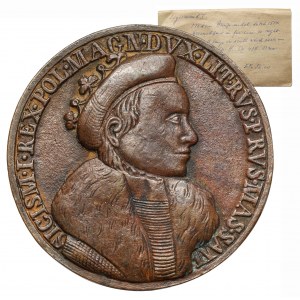 Medaila z 19. storočia, Žigmund I. Starý - ŽIVOTNÉ PRÁVO 1514 - odliatok