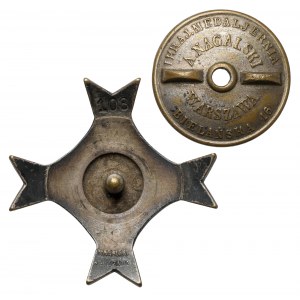 Badge of the 10th Kaniowski Heavy Artillery Regiment.