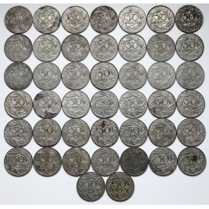 50 grošov 1938, sada (44 ks)
