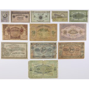 Azerbejdżan, zestaw banknotów MIX (12szt)