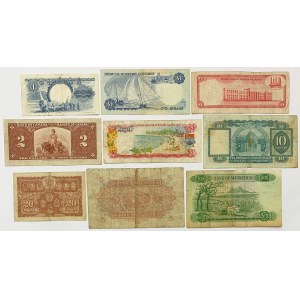 Britischer Commonwealth, Banknotensatz (9 Stück)