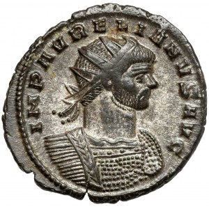 Aurelián (270-275 n. l.) Antoninianum, Mediolanum - ex. G.J.R. Ankoné