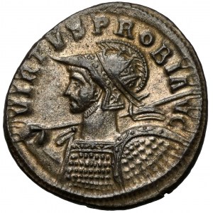Probus (276-282 n. l.), antoninián, Ticinum - zo série EQVITI - písmeno E