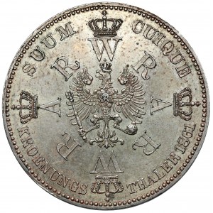 Prusko, Viliam I., Thaler 1861