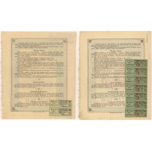 Vilnius Land Bank, Letters of Pledge, Ser.I 10 zloty 1926 and 1929 (2pcs)