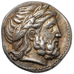 Grecja, Macedonia, Filip II (323-315 p.n.e.) Tetradrachma, Amfipolis