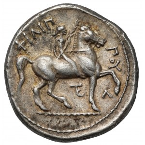 Grecja, Macedonia, Filip II (323-315 p.n.e.) Tetradrachma, Amfipolis