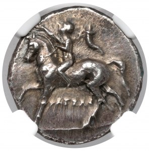 Greece, Calabria, Tarentum, AR Didrachm (281-240 BC)