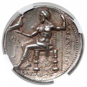 Grécko, Sýria, Seleukos I. Nikator (312-281 pred Kr.) Tetradrachma, Babylon