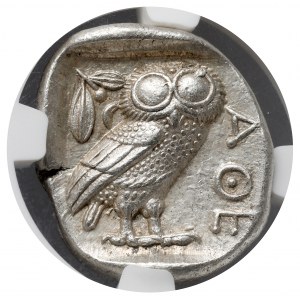 Grecja, Attyka, Ateny (454-404 p.n.e.) Tetradrachma - sówka