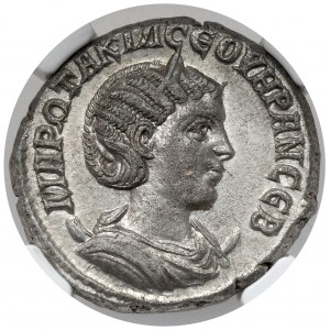 Otacilia Severa (244-249 AD) Bilon Tetradrachm, Antioch