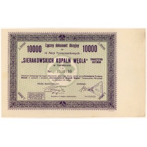 Sierakowskie Kopalnie Węgla Tow. Akc., Em.1, 10x 1.000 mkp 1922