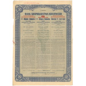 BGK, 8% Municipal Bond PLN 100 1927