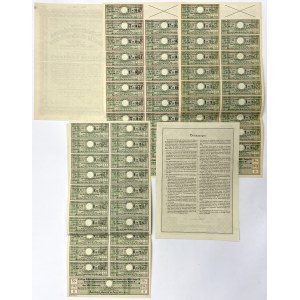 Nemecko - súbor cenných papierov 1935-1942 (5 ks)
