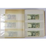 Klastr bankovek PRL, polské a zahraniční bankovky ve velkém MIX, zásobovací karty
