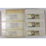 Klaster bankoviek PRL, poľské a zahraničné bankovky vo veľkom MIX, zásobovacie karty