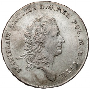 Poniatowski, Thaler 1776 E.B. - pekný