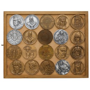 Set of medals, including those from the post of kings (20pcs)
