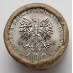 Bankrolle von 100 Zloty 1988 Jadwiga (25Stück)